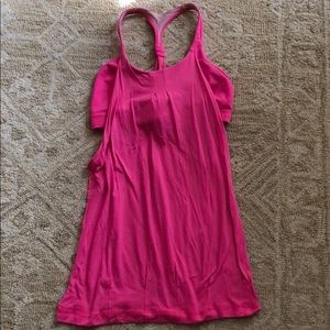 Lululemon tank with built-in sports bra